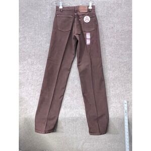 Vintage Levis 550 Jeans Loose Fit Brown Denim Pants Men 31x36 NWT USA 90s